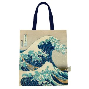 BOLSA DE TELA ALGODON LA GRAN OLA HOKUSAI –