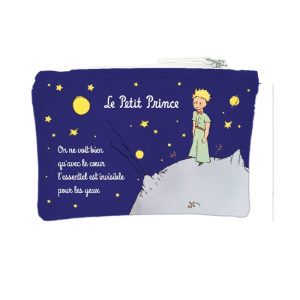 ESTUCHE NECESER DE TELA EL PRINCIPITO AZUL MARINO –