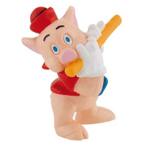 FIGURA CERDITO FLAUTA 5CM –