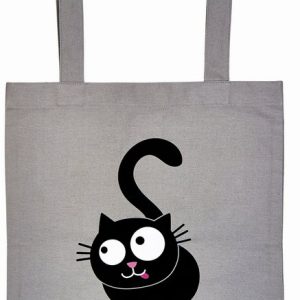 BOLSA DE TELA DE LA COMPRA ED EL GATO GRIS –