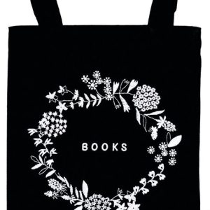 BOLSA DE TELA PARA LIBROS FLOWERS –