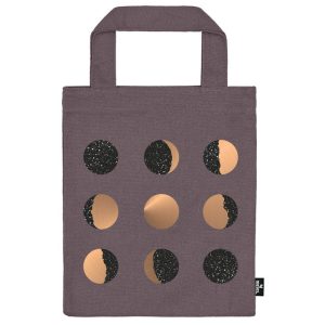 BOLSA DE TELA PARA LIBRO FASES LUNARES –