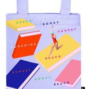 BOLSA DE TELA PARA LIBROS BOOKS & VACATION –