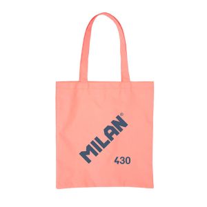 BOLSA TELA MILAN TOTE BAG SINCE 1918 ROSA –