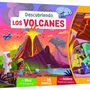 DESCUBRIENDO LOS VOLCANES TABLERO MAGNETICO – DAVID PATRICK
