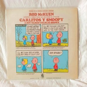 Carlitos y Snoopy Charlie Brown BSO LP Vinilo