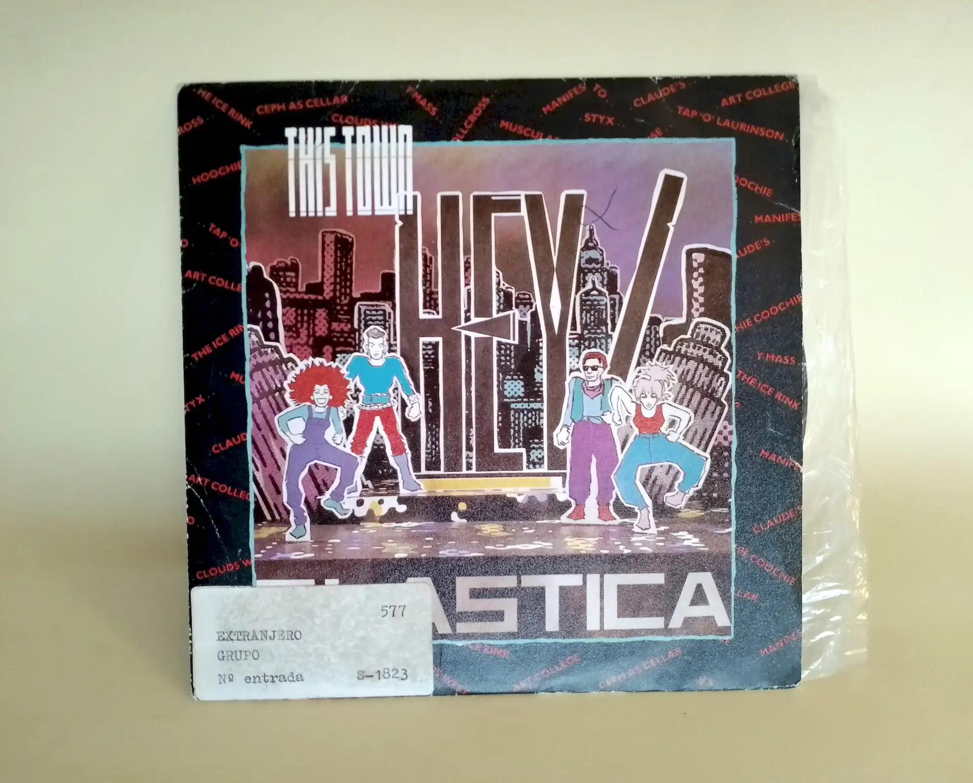 Hey Elastica! | This town single vinilo