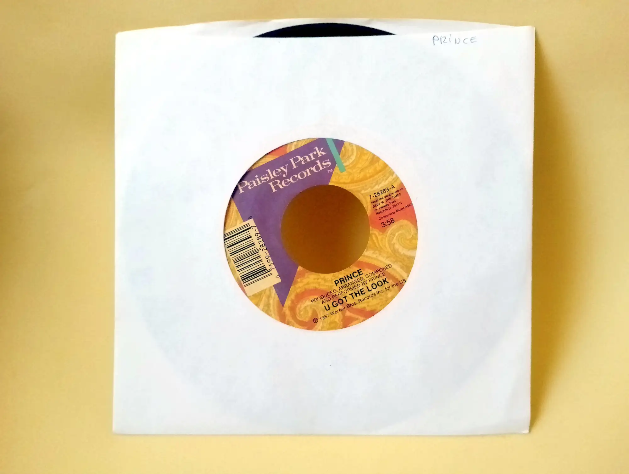 Prince | U got the look single vinilo - Imagen 2