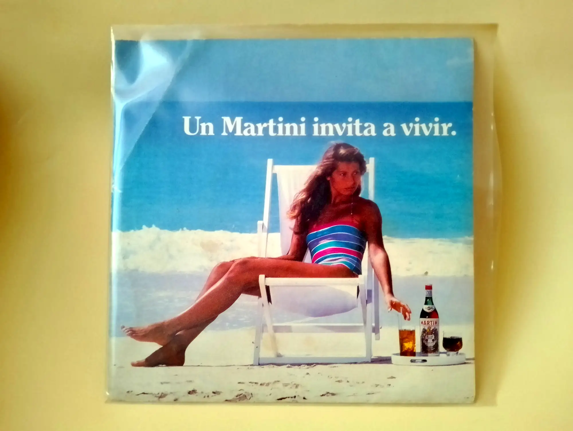 Disco promocional single vinilo Martini años 80