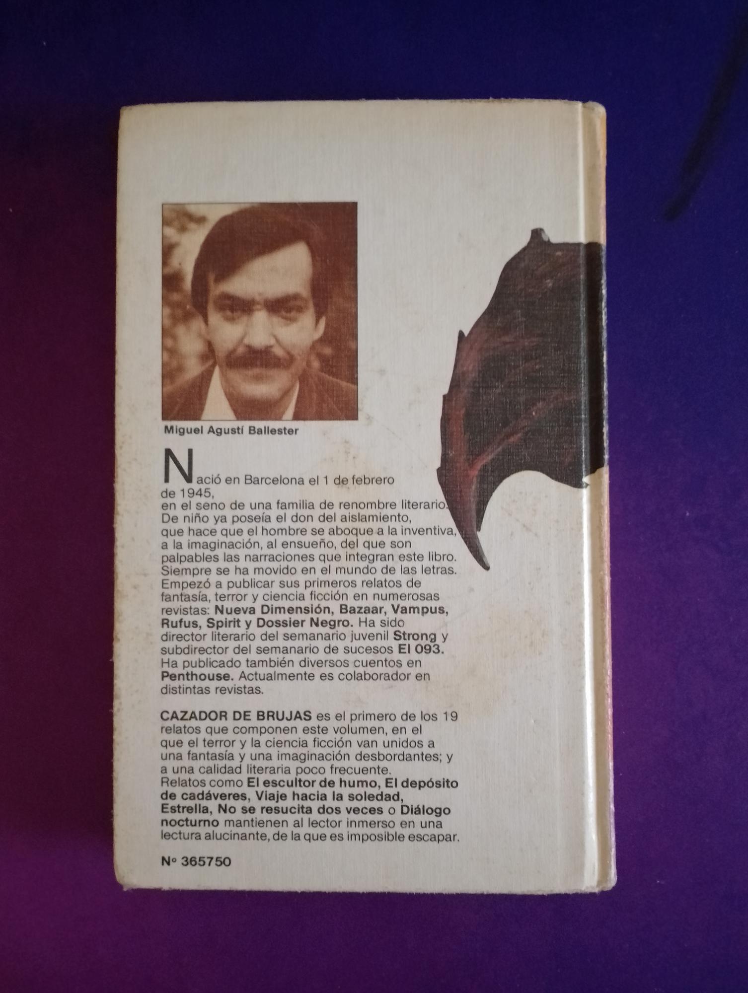 Cazador de Brujas, Miguel Agustí Novela Fantasía - Imagen 3