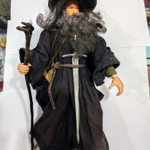 Figura vintage colección Gandalf el Gris con ropa auténtica