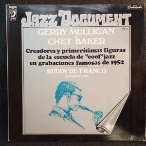 Gerry Mulligan quartet con Chet Baker y Buddy de Franco quartet & chorus – VVAA Jazz Document Vol. 6 – LP Ocasión