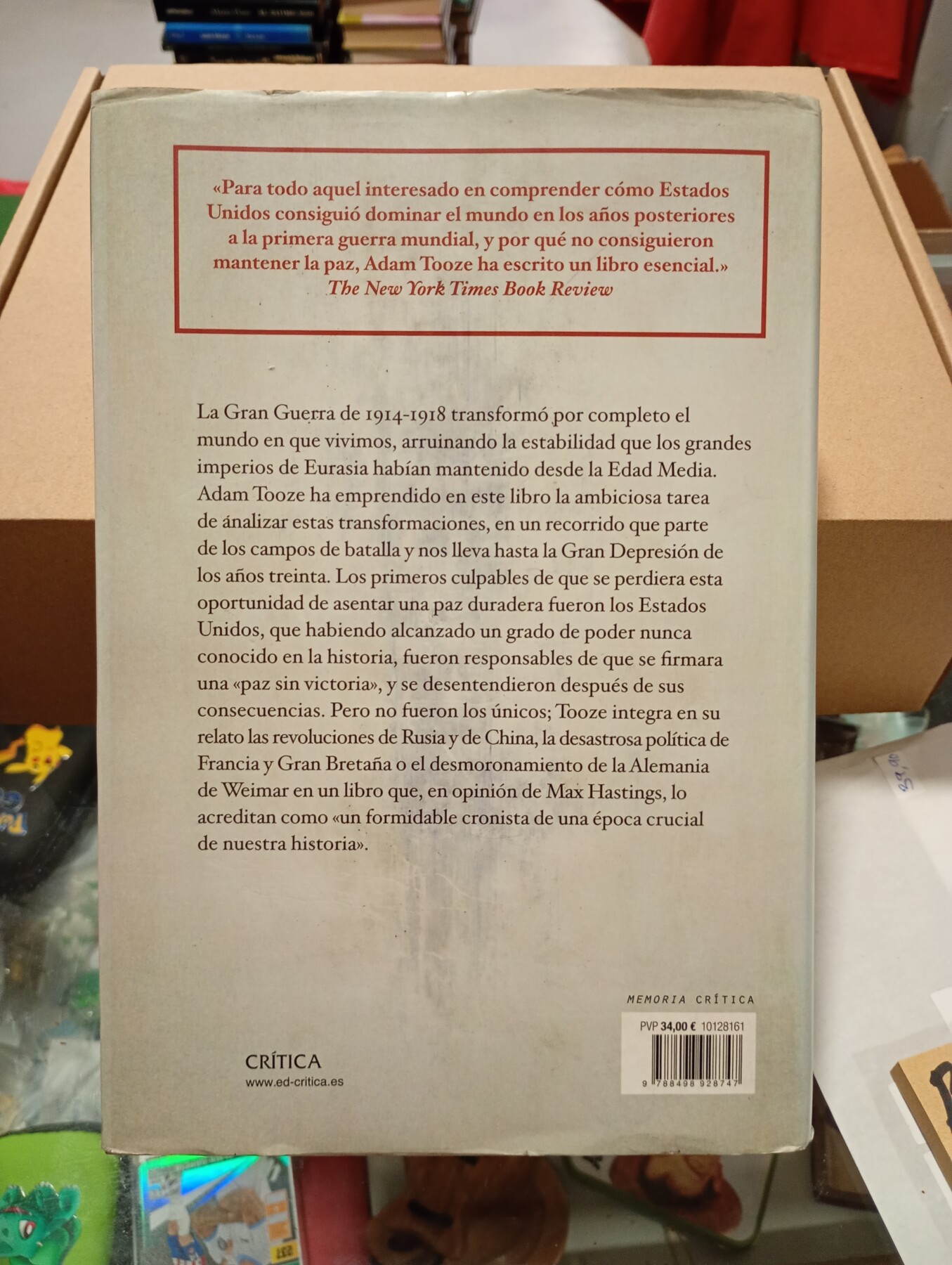 EL DILUVIO – La Gran Guerra y la reconstrucción del orden mundial (1916-1931) - Imagen 3