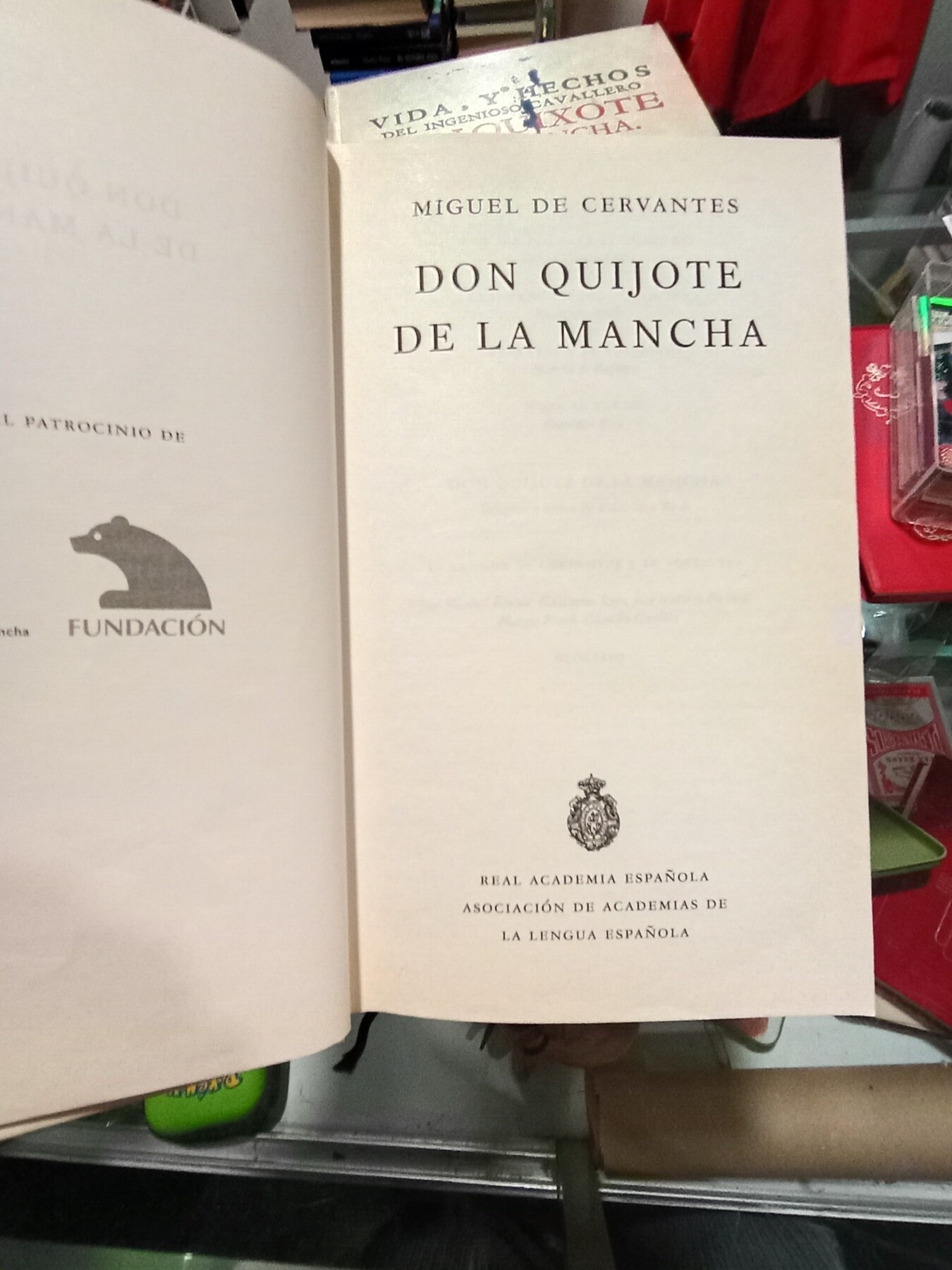 DON QUIJOTE DE LA MANCHA Edición del IV CENTENARIO Real Academia Alfaguara - Imagen 3