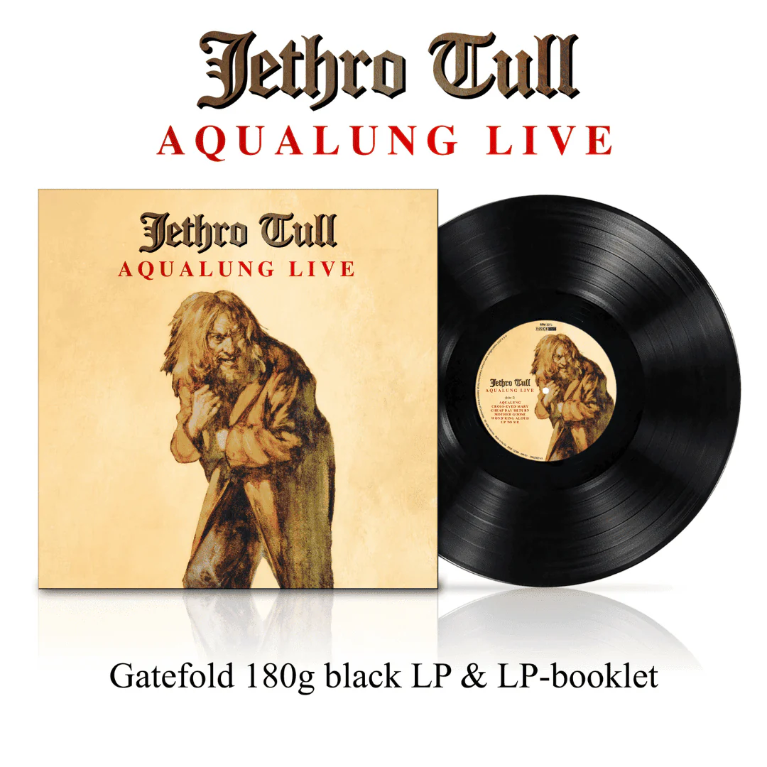 Jethro Tull – AQUALUNG LIVE – LP DISCO VINILO