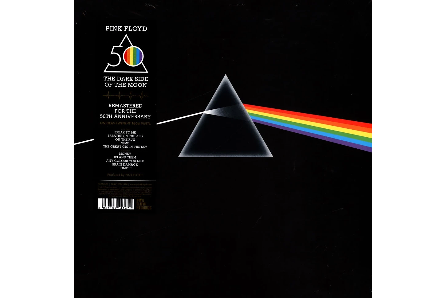 PINK FLOYD – THE DARK SIDE OF THE MOON Edición Vinilo LP Remasterizado 50 aniversario - Imagen 2