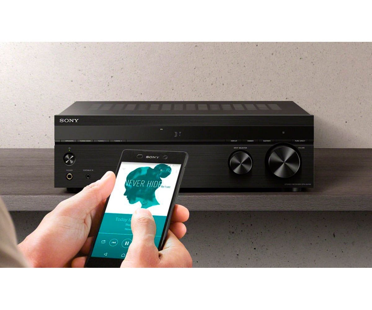 AMPLIFICADOR DE AUDIO SONY STR-DH190 BLACK / 2.0CH 200W - Imagen 2