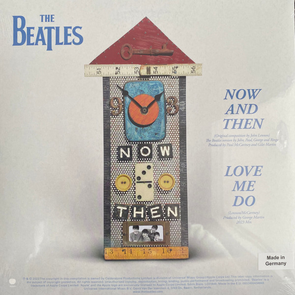 The Beatles – Now and Then – Disco Vinilo Maxisingle colección – Última canción de los Beatles - Imagen 3