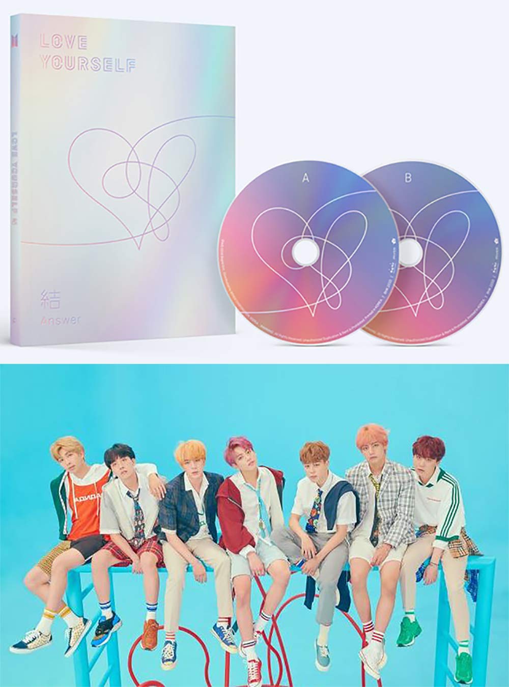BTS – Love Yourself K-Pop Disponible en disco de vinilo y CD Varias ediciones - Imagen 5