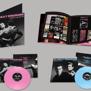 Alaska y Dinarama Deseo Carnal XL Doble LP Vinilo Azul y Rosa