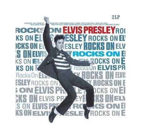 ELVIS PRESLEY – ROCKS ON – Vinilo Doble Color azul