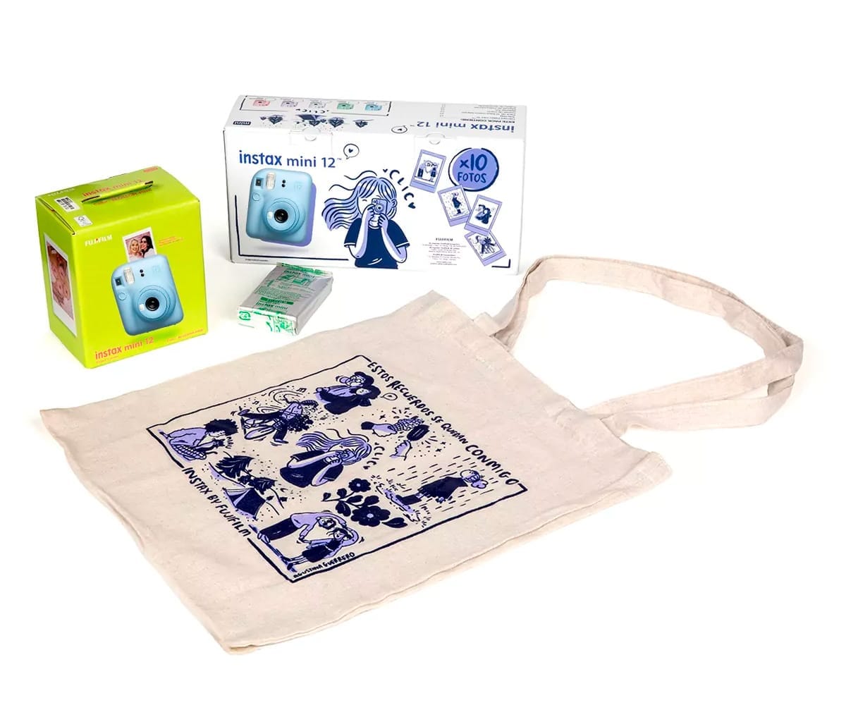 Kit Regalo Cámara Instantánea y Bolsa Instax Mini Fujifilm Varios colores - Imagen 9