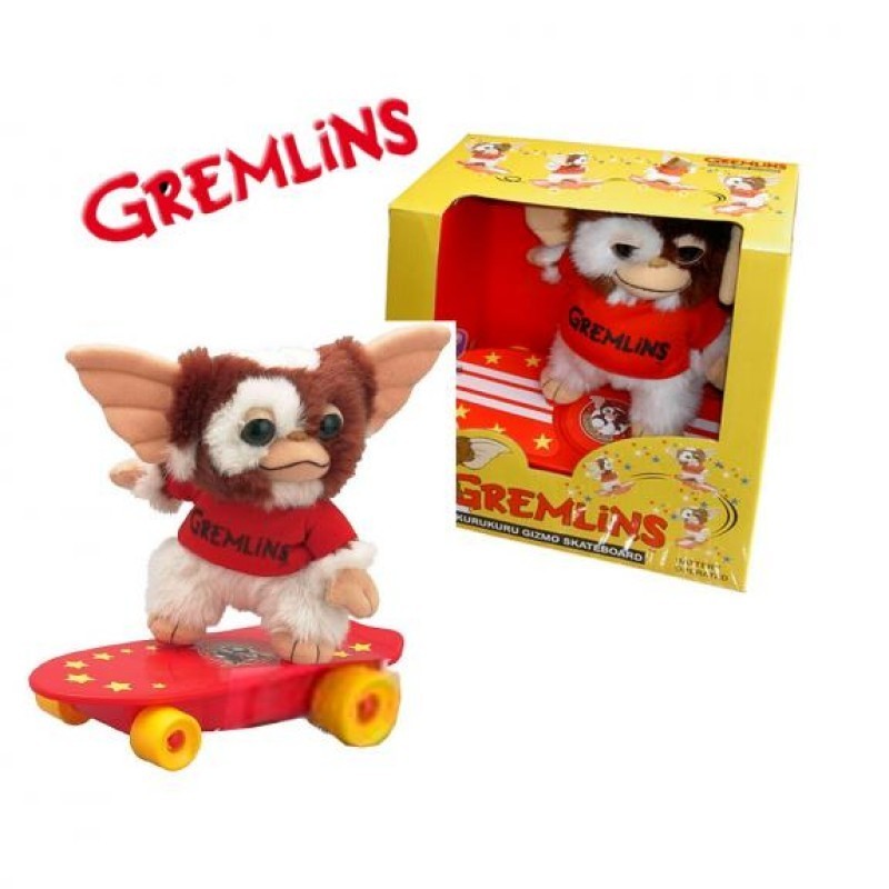 Gremlins Peluche Gizmo Skateboard de 24cm Sonido - Imagen 3