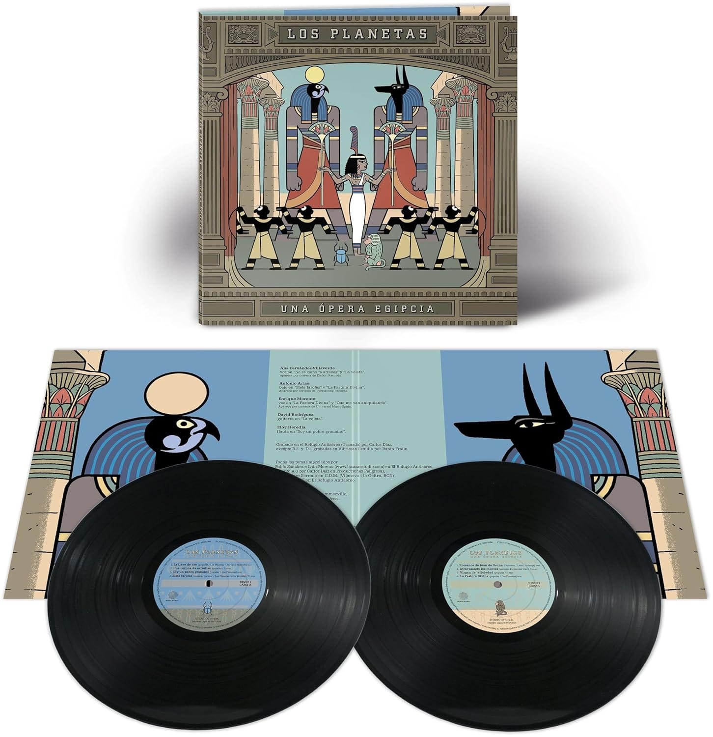LOS PLANETAS – Una Ópera Egipcia – Disco de vinilo Doble 2LP