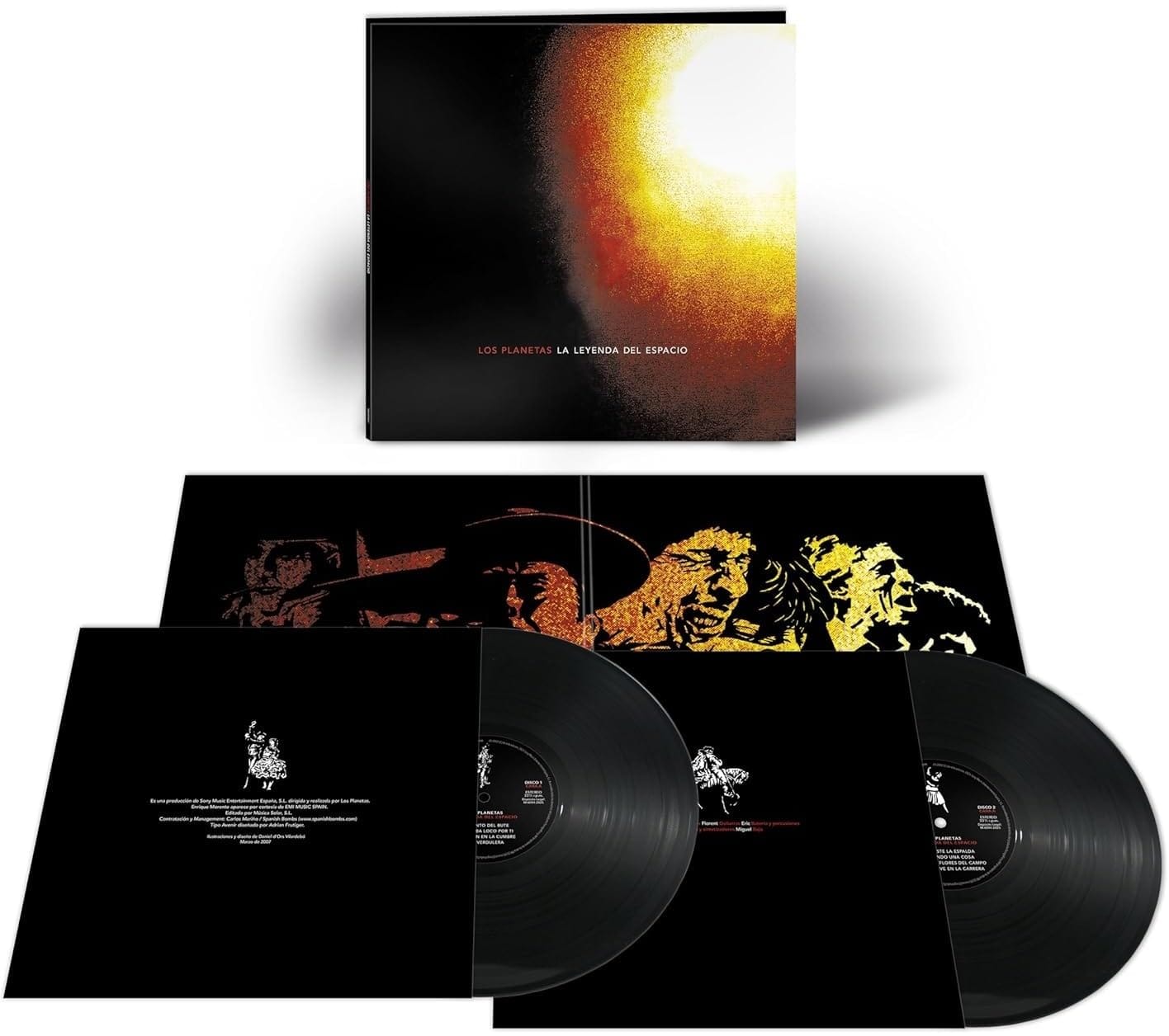 LOS PLANETAS – La Leyenda el Espacio Disco Vinilo Doble 2LP