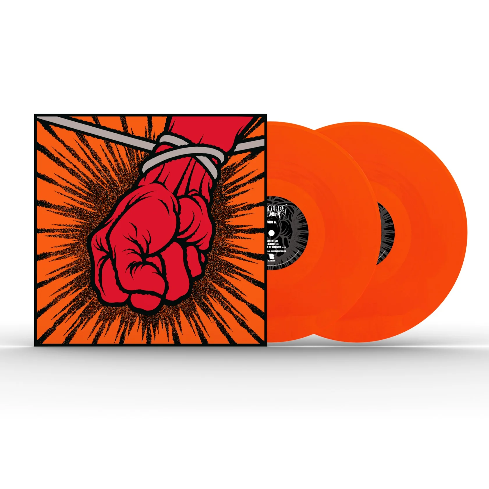 Metallica – ST. ANGER – 2LP Doble Vinilo Rojo – heavy trash metal