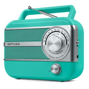 Radio estilo retro vintage Vespa Muse Varios colores pilas y enchufada POCAS UNIDADES
