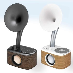 Radio vintage portátil gramofono Sangean WR-45 retro hipster