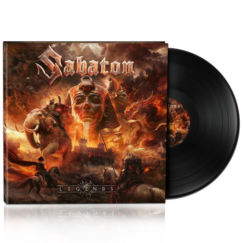 SABATON – LEGENDS Disco Vinilo LP – Heavy Metal Español