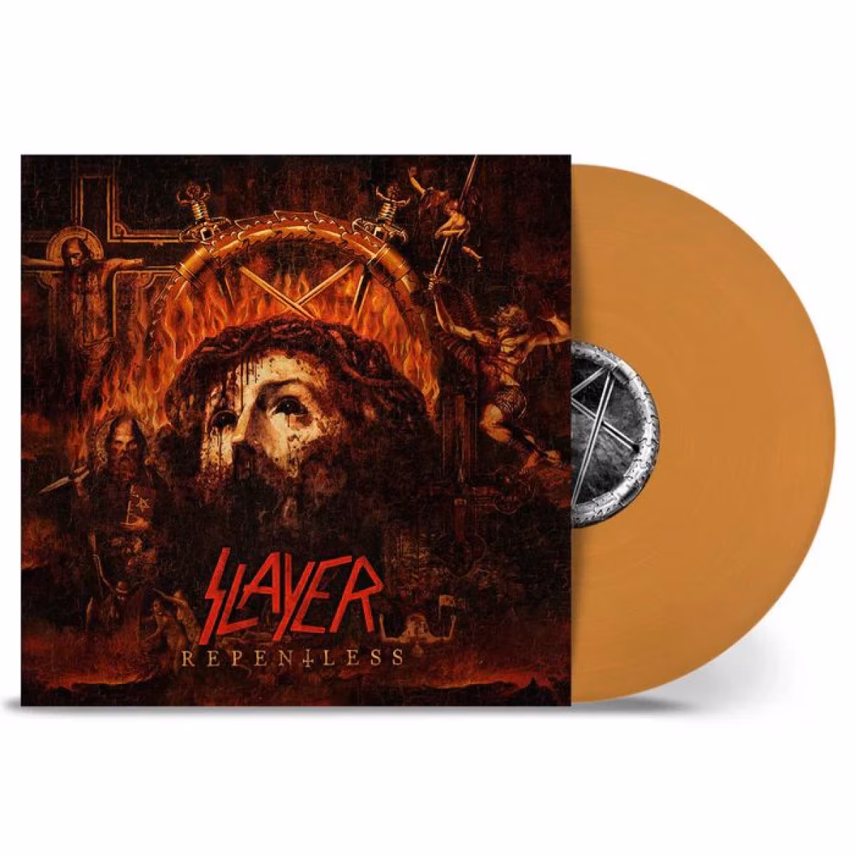SLAYER – The Repentless Reedición Disco Vinilo LP Marrón – Heavy Thrash Black Metal - Imagen 2