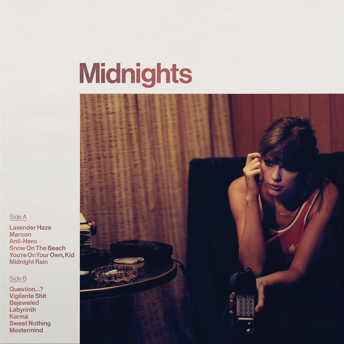 Taylor Swift – Midnights: Blood Moon LP Vinilo Coleccionista